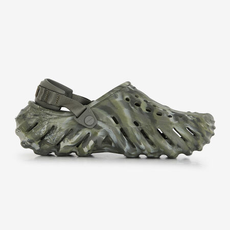 CROCS ECHO CLOG MARBLED VERT HEREN