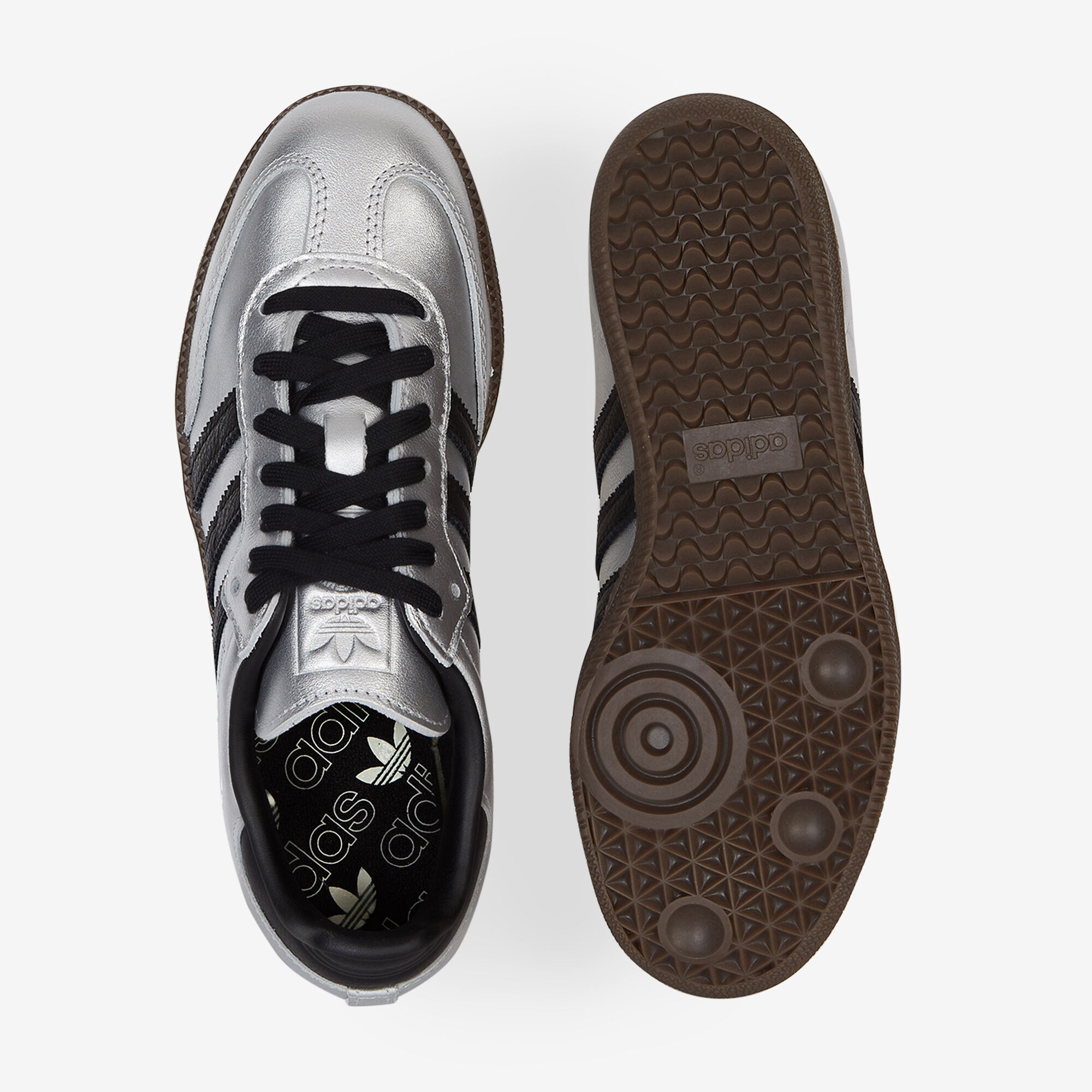 ADIDAS ORIGINALS SAMBA OG ZILVER SNEAKERS DAMES Courir.be