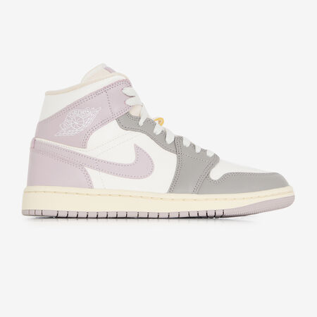 JORDAN air jordan 1 AIR JORDAN 1 MID BLANC/ROSE DAMES