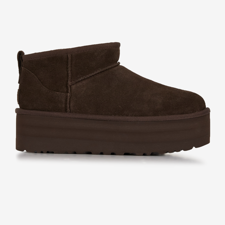 UGG classic mini CLASSIC ULTRA MINI PLATFORM MARRON FEMME