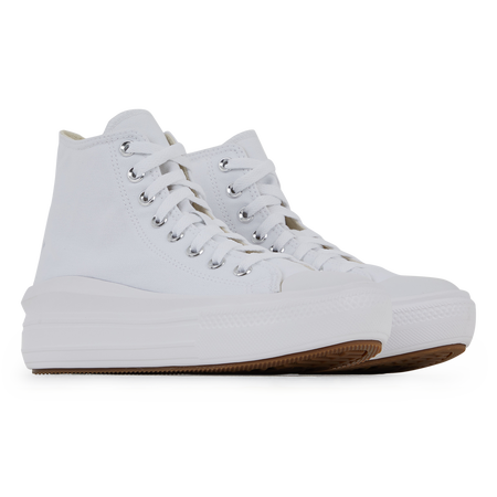 CONVERSE chuck taylor all star CHUCK TAYLOR ALL STAR MOVE HI BLANC FEMME