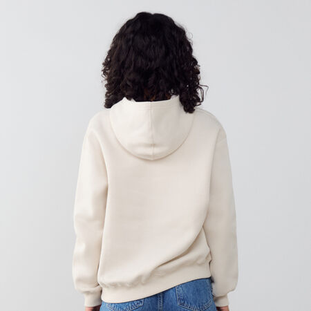 JORDAN HOODIE OVERSIZE BROOKLYN BEIGE/BLANC DAMES