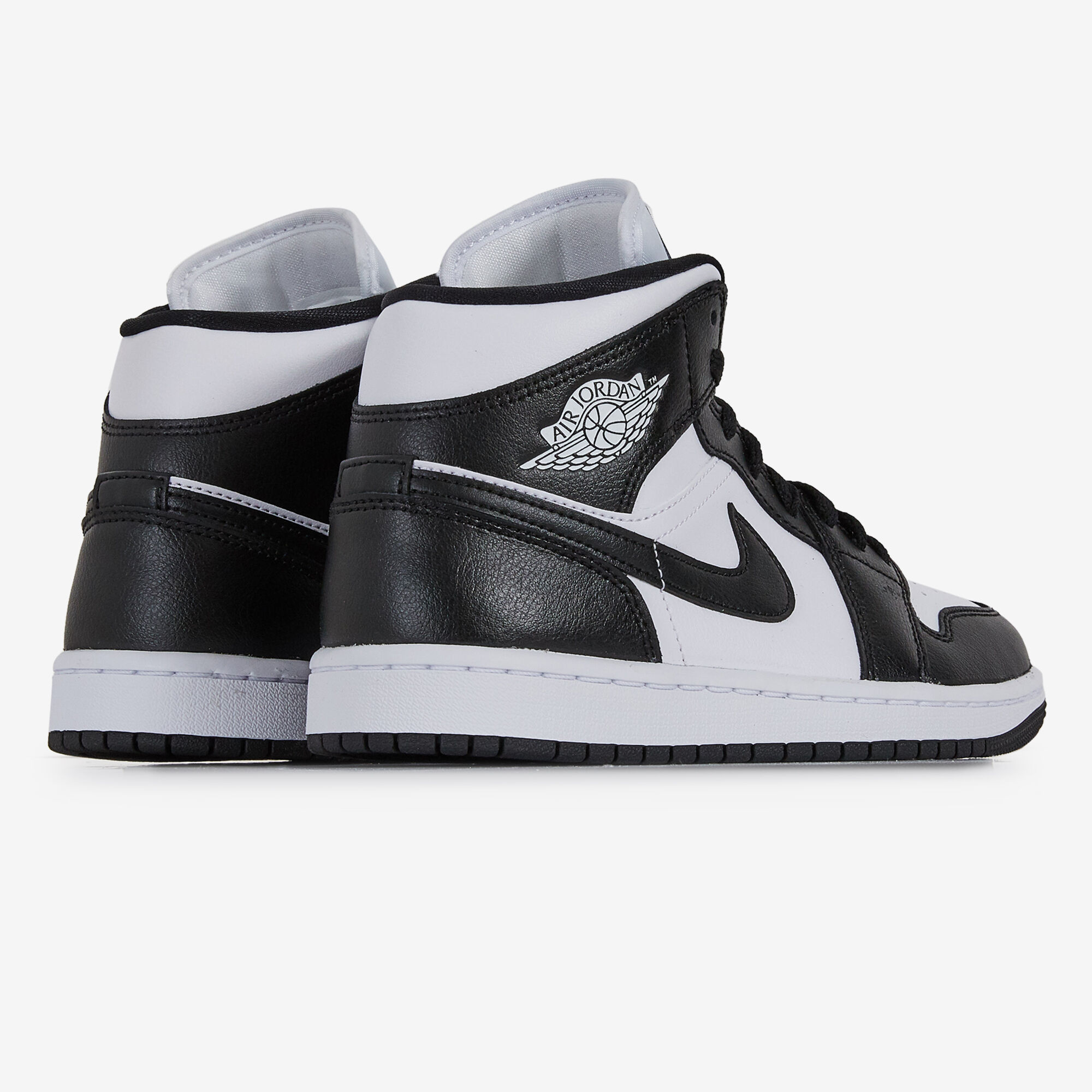 JORDAN AIR JORDAN 1 MID PANDA NOIR BLANC SNEAKERS FEMME Courir.be