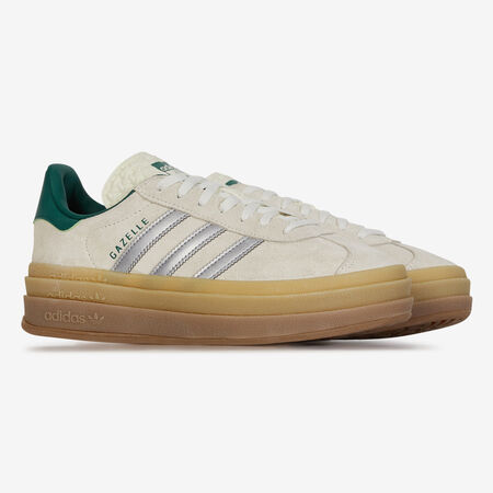 ADIDAS ORIGINALS gazelle GAZELLE BOLD BEIGE/ARGENT FEMME