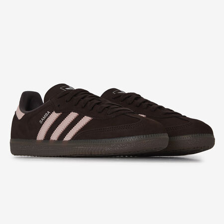 ADIDAS ORIGINALS samba SAMBA OG MARRON/ROSE FEMME