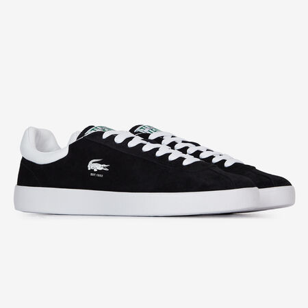 LACOSTE BASESHOT NOIR/BLANC HOMME
