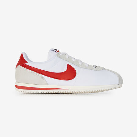 CORTEZ NYLON : BLANC/ROUGE