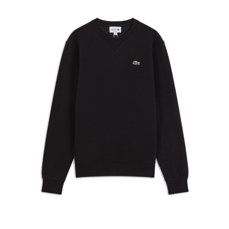 LACOSTE SWEAT CREW CLASSIC LOGO NOIR SWEAT HOMME Courir.be
