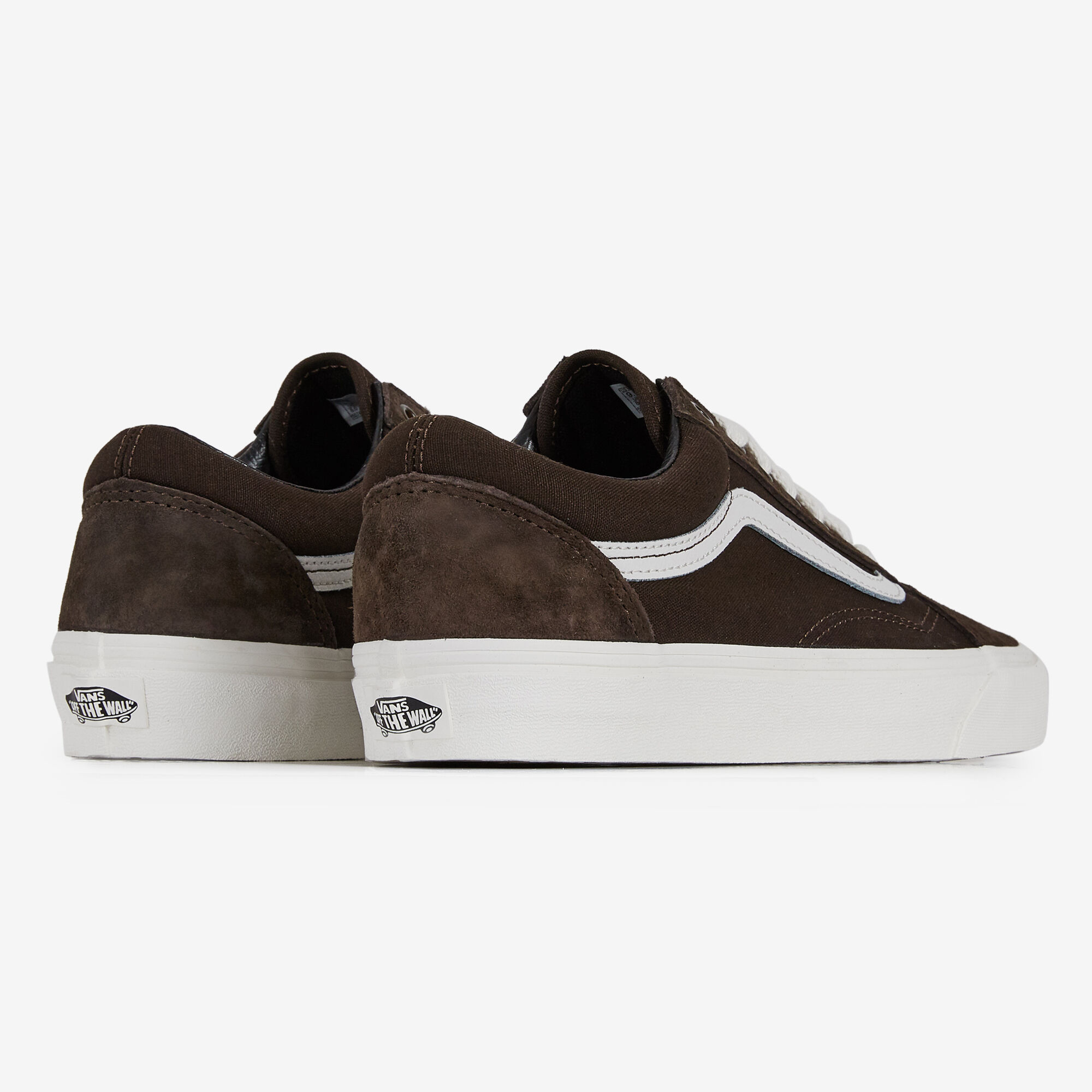 VANS OLD SKOOL OVERLACE NOIR BLANC SNEAKERS HOMME Courir.be
