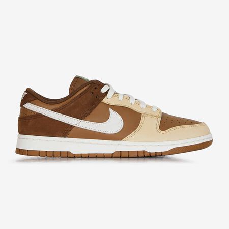 NIKE dunk DUNK LOW SUEDE MARRON/BEIGE HOMME