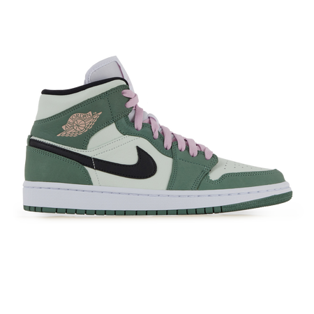 AIR JORDAN 1 MID : VERT