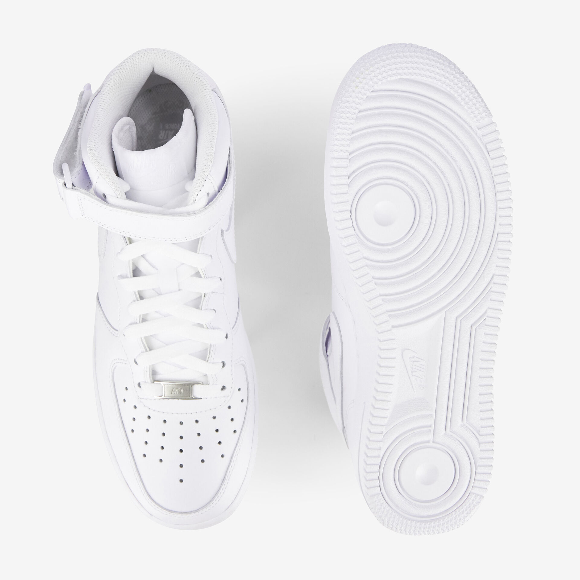 nike mid top white sneakers