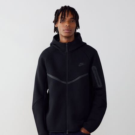 NIKE JACKET TECH FLEECE FZ ZWART HEREN