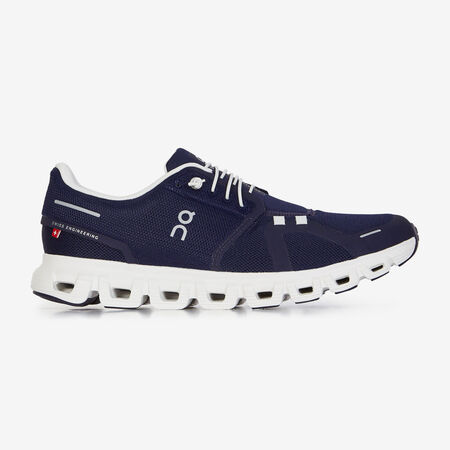ON RUNNING CLOUD 6 MARINEBLAUW/WIT HEREN