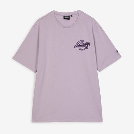 NEW ERA TEE SHIRT LAKERS VIOLET HEREN