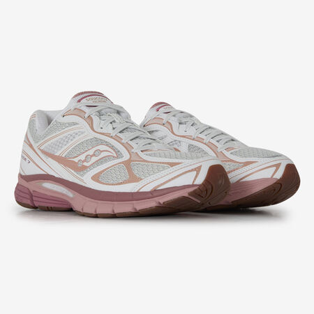 SAUCONY PROGRID GUIDE 7 BLANC/ROSE HOMME