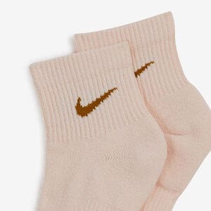 CHAUSSETTES X3 EVERYDAY MID ROSE/BEIGE
