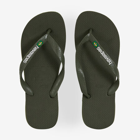 HAVAIANAS brasil BRASIL LOGO KAKI FEMME