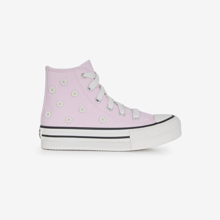 CONVERSE chuck taylor all star CHUCK TAYLOR EVA LIFT HI BEADS ROSE/BLANC CADET