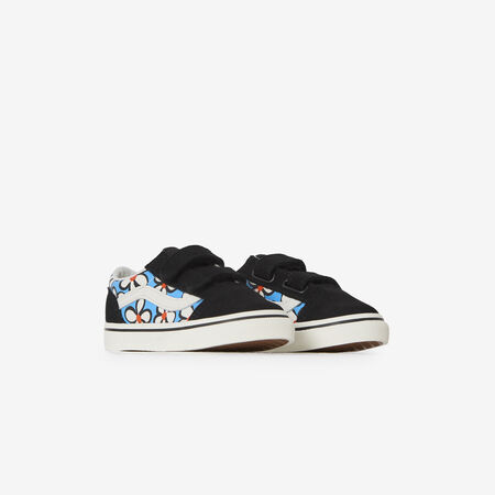 VANS old skool OLD SKOOL FLOWERS V NOIR/BLEU B&Eacute;B&Eacute;