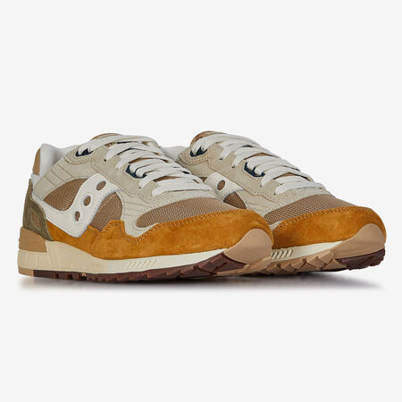 SAUCONY SHADOW 5000 BEIGE/ORANGE HOMME