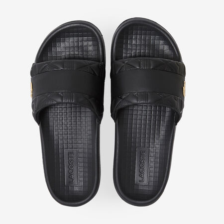 SERVE SLIDE HYBRID MONOGRAM : NOIR