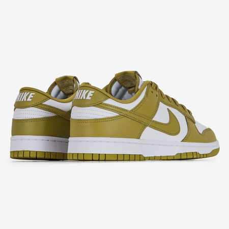NIKE DUNK LOW BLANC/KAKI SNEAKERS HOMME