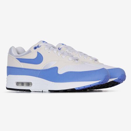 NIKE air max AIR MAX 1 BLANC/BLEU HOMME
