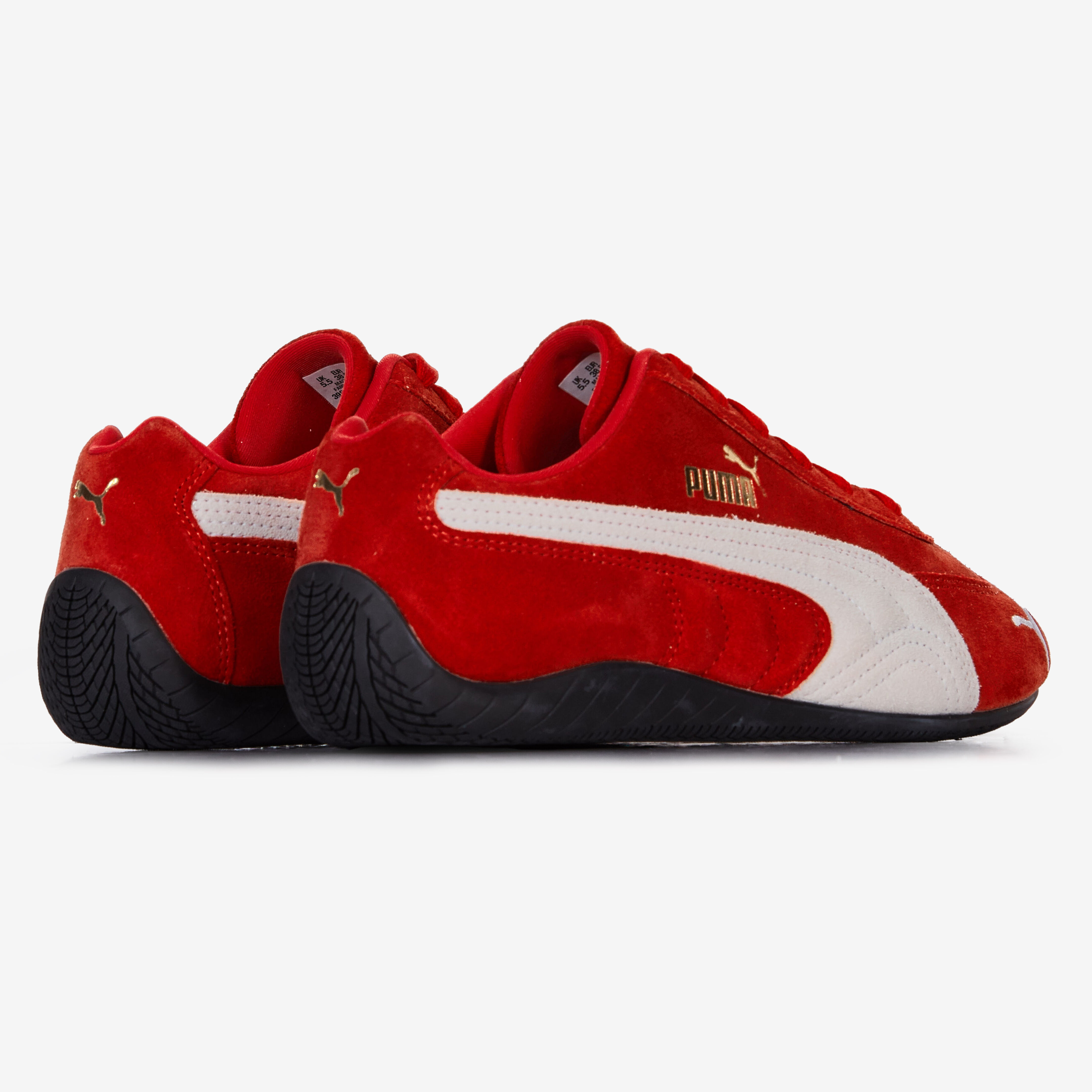 PUMA SPEEDCAT OG ROUGE BLANC SNEAKERS FEMME Courir.be