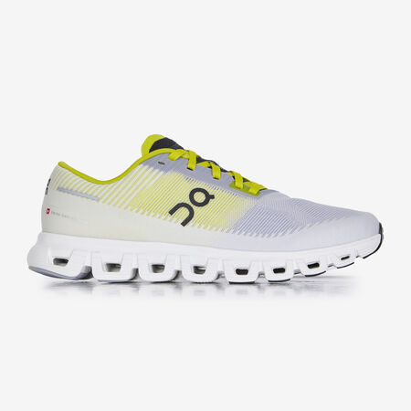 ON RUNNING CLOUD 6 PUSH BLANC/JAUNE HEREN
