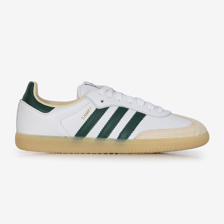 ADIDAS ORIGINALS samba SAMBA OG BLANC/VERT FEMME