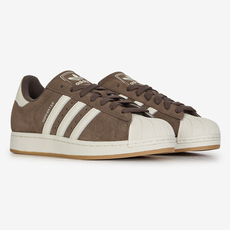 ADIDAS ORIGINALS superstar SUPERSTAR II MARRON/BLANC HOMME