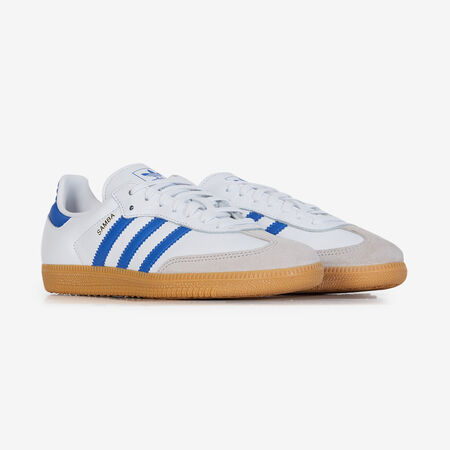 ADIDAS ORIGINALS samba SAMBA OG WIT/BLAUW JUNIOR