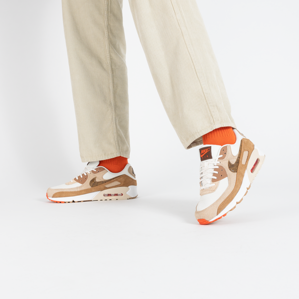 NIKE AIR MAX 90 BEIGE MARRON SNEAKERS HOMME Courir.be
