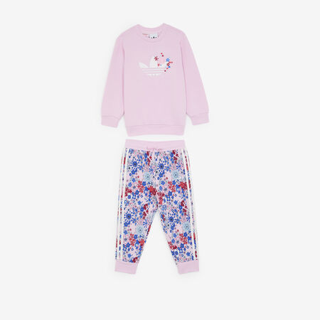 ADIDAS ORIGINALS CREW SET LIBERTY ROSE/MULTICOLORE B&Eacute;B&Eacute;