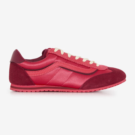 VANS SUPER LOWPRO DOUBLE LACES ROUGE DAMES
