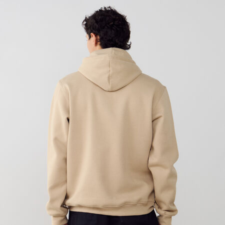 ADIDAS ORIGINALS HOODIE ESSENTIAL TREFOIL BEIGE HEREN