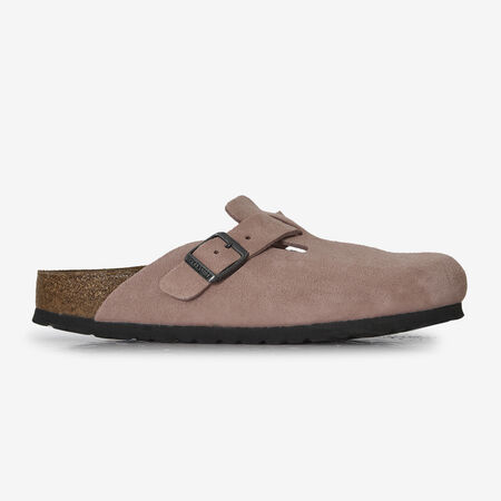 BIRKENSTOCK boston BOSTON SUEDE PINK CLAY ROSE FEMME