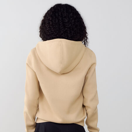 NIKE HOODIE PHOENIX FZ BEIGE FEMME