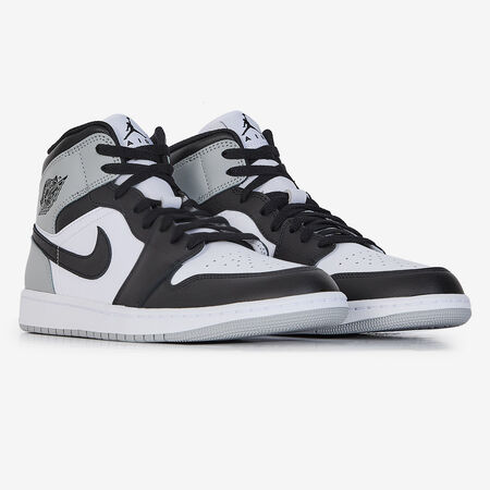 JORDAN air jordan 1 AIR JORDAN 1 MID BLANC/GRIS HOMME