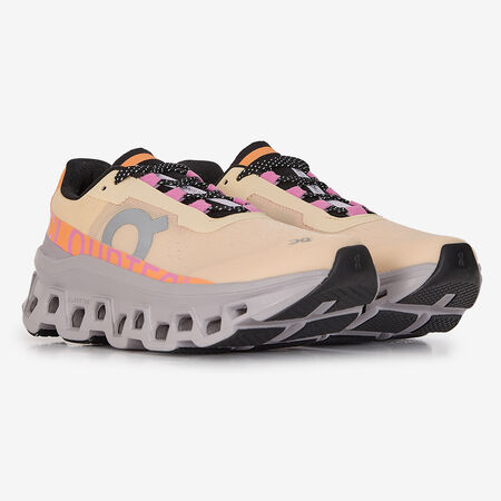 ON RUNNING CLOUDMONSTER ORANGE/ROSE FEMME