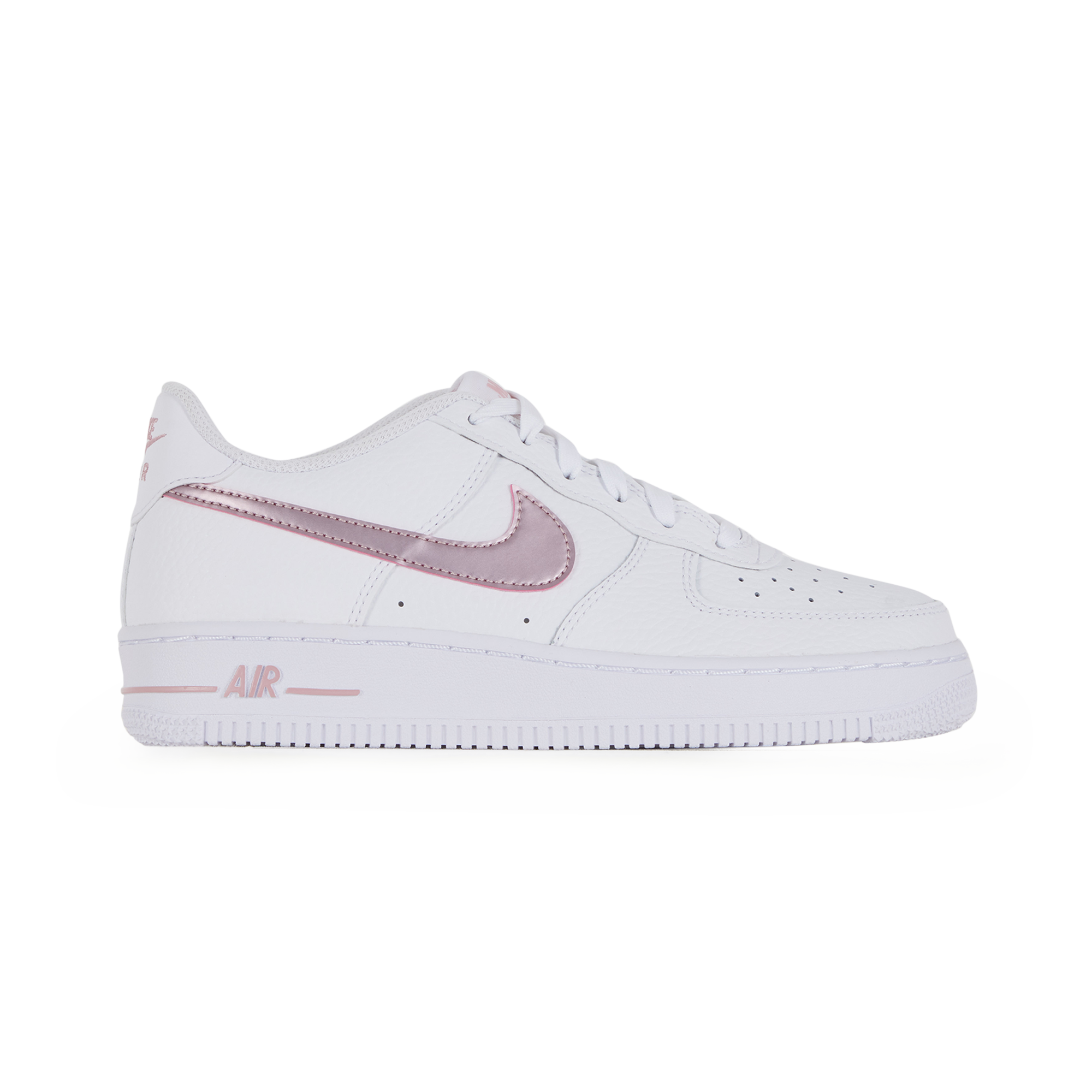 nike air force wit met roze