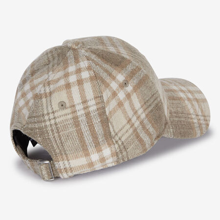 NEW ERA 9FORTY NY PLAID CARAMEL HOMME