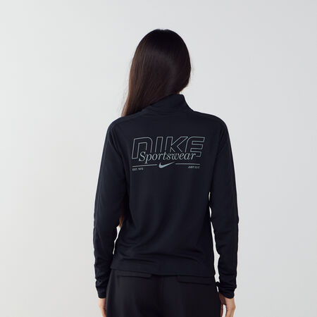 NIKE TOP HALF-ZIP GLS NOIR FEMME