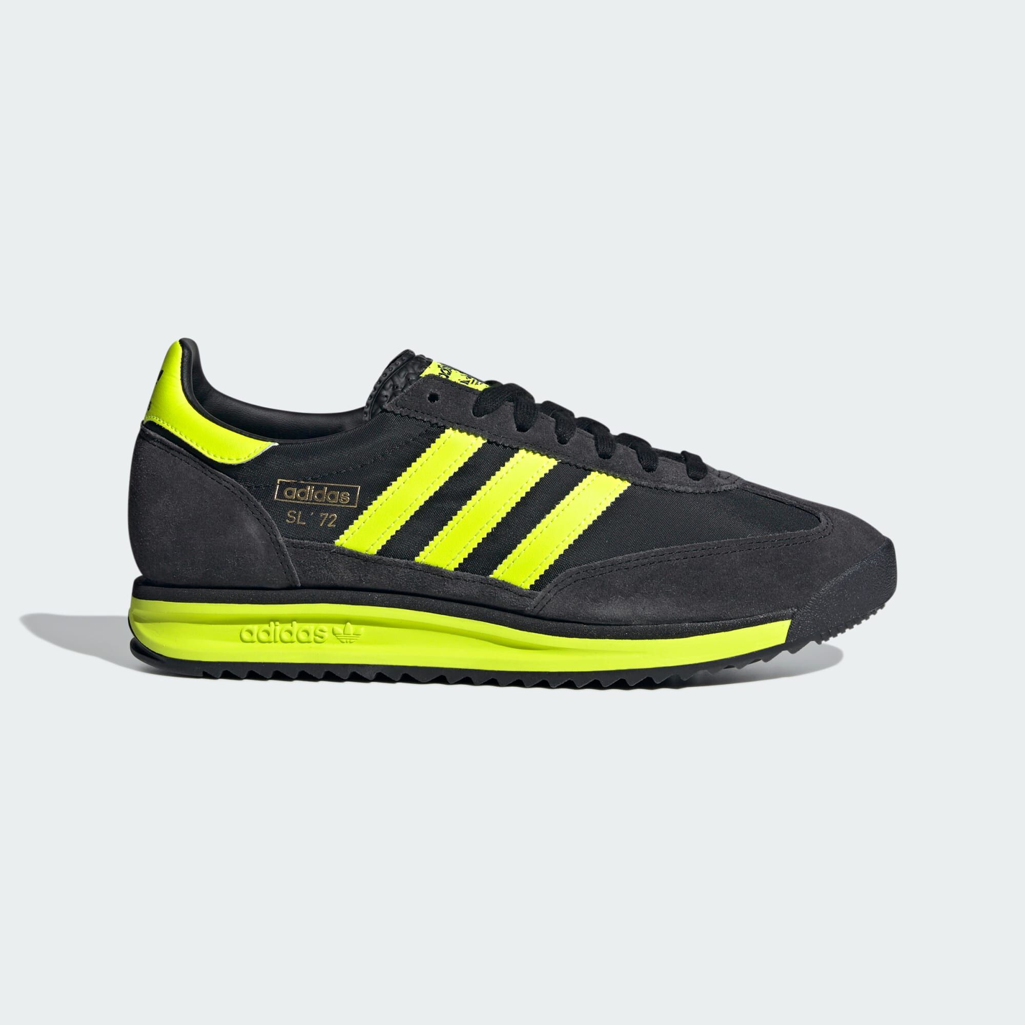 Adidas noir et jaune sale