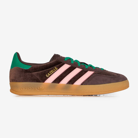 GAZELLE INDOOR VELVET : MARRON/ROSE