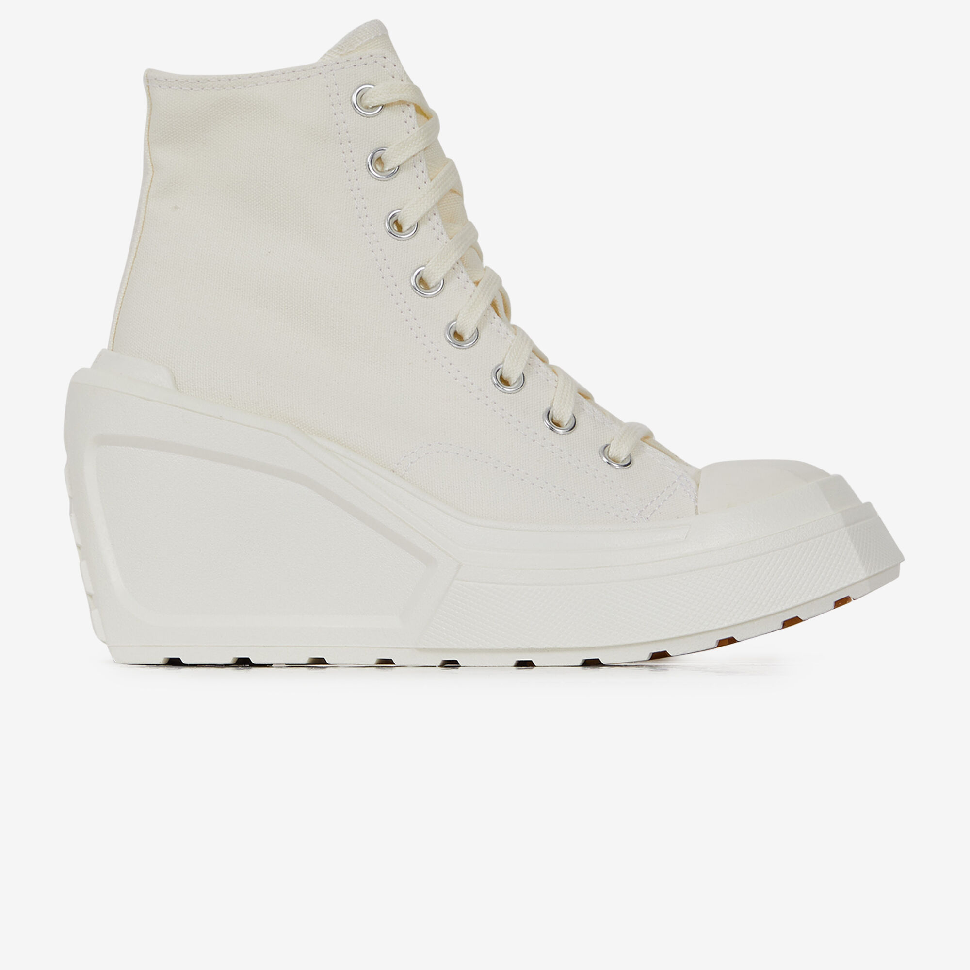 CONVERSE CHUCK 70 DE LUXE WEDGE BLANC SNEAKERS FEMME Courir.be