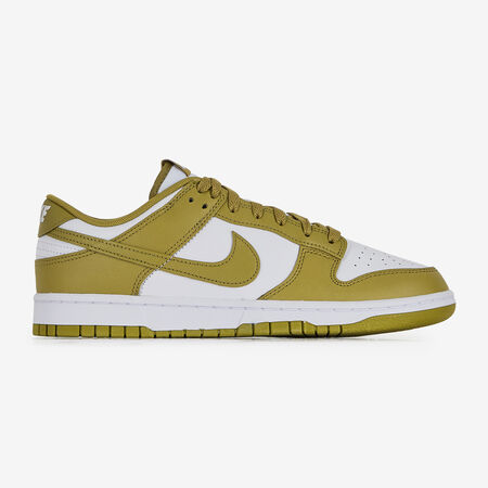 DUNK LOW : BLANC/KAKI