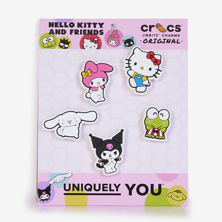 CROCS JIBBITZ HELLO KITTY 5PC MULTICOLORE MIXTE