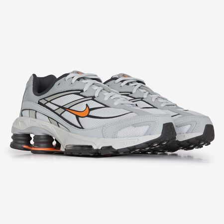 NIKE shox SHOX RIDE 2 GRIS/ORANGE HOMME